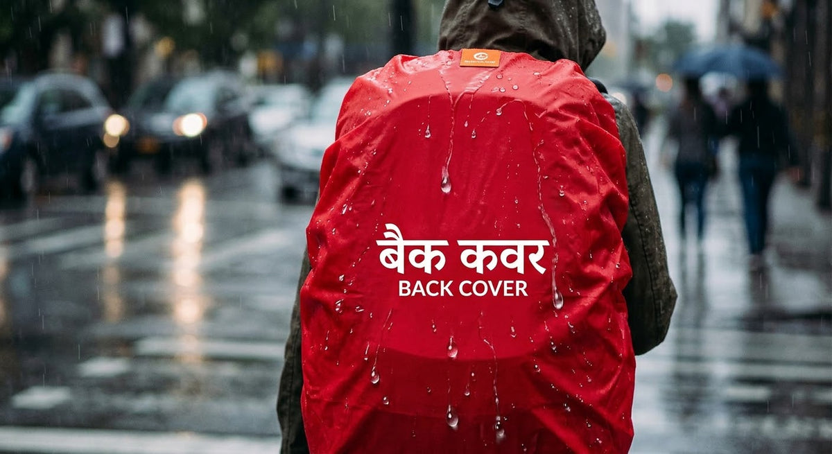 4100 Heavy Waterproof Nylon Rain Coverdust Cover - Elastic Adjustable For Laptop Bags And Backpacks School Bag Waterproof Cover Dust Proof Backpack Laptop Bag Cover (1pc)