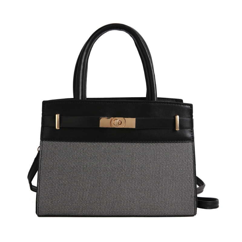 Womens Color Block Crossbody Bag