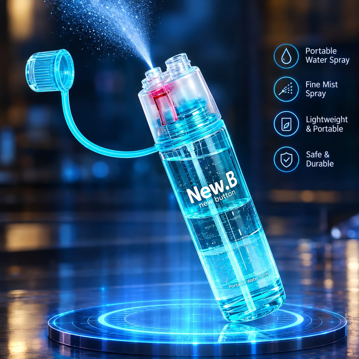 540 New B Portable Water Bottle