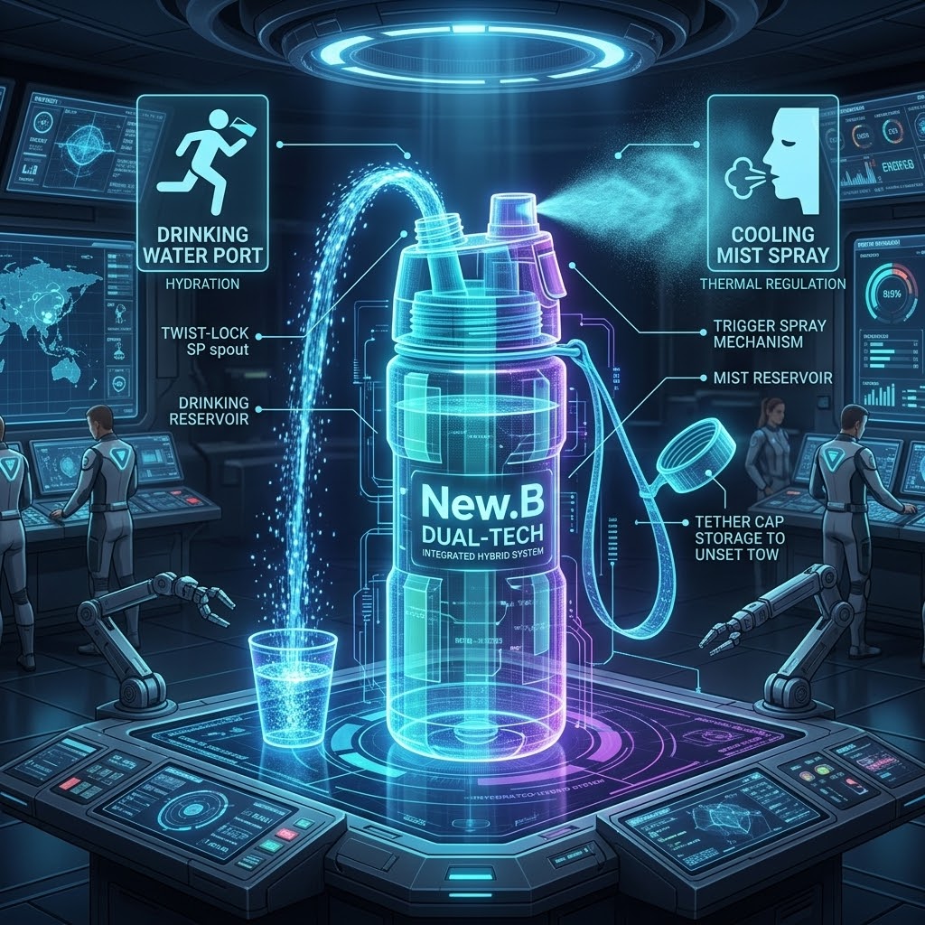 540 New B Portable Water Bottle