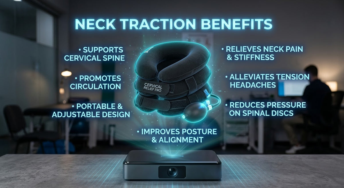 514 Three Layers Neck Traction Pillow